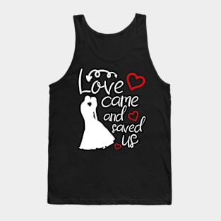 Love you Valentine's day girlfriend, wife gift idea Tank Top